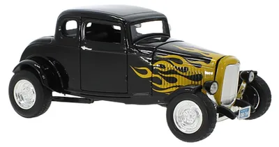 Image de Modèle réduit Ford Five Window Coupe, couleur noire