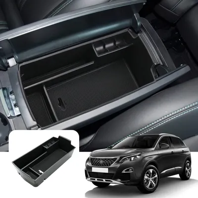 Zdjęcie produktu dla Omgoods - Organizer do schowka środkowego, pasujący do samochodów Peugeot 3008 i 5008 (SUV)