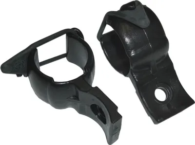 Image de SKS 592330-10212 Clips de fixation pour la fixation de la pompe, 23-26 mm, noir (1 paire)