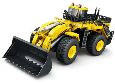 Obrázek produktu pro Reobrix 22009 Kolový nakladač – stavebnice RC stavební stroj, 1876 dílů