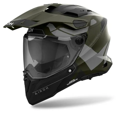 Immagine prodotto di Casco Enduro AIROH Commander 2 Reveal Verde Militare opaco taglia XS