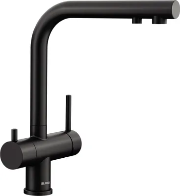 Produktbild von Blanco Küchenarmatur mit Filterfunktion FONTAS II schwarz matt 526670