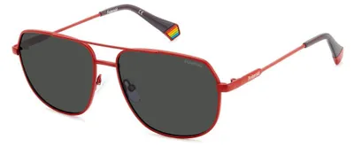 Immagine prodotto di Polaroid PLD 6195/S/X Rosso opaco 58/15/145 Occhiali da sole unisex
