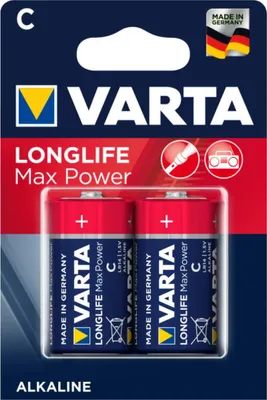 Produktbild von VARTA Longlife Max Power 04714101402 Baby C LR14 Blister=2