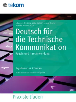 Produktbild von Deutsch für die Technische Kommunikation