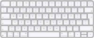 Produktbild von Apple Magic Keyboard, Mini, Kabellos, Bluetooth, QWERTY, Weiß