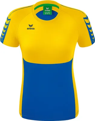 Image de Erima Six Wings T-shirt New Royal/jaune