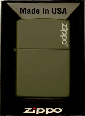 Obrázok produktu pre Zzapalovač ZIPPO GREEN MATTE LOGO 60001568