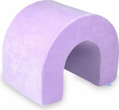 Immagine prodotto di Tunnel di gioco in schiuma - Viola morbido e vellutato