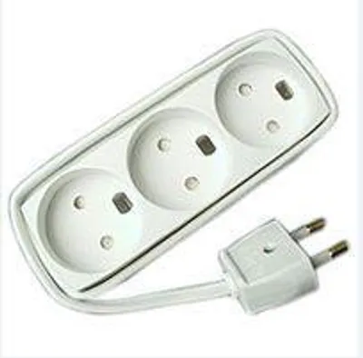 Obrázek produktu pro Microconnect GRUELU3H015, 1,5 m, Typ K, Typ K, Bílá, 3 AC zásuvky / AC zásuvek, 58 g