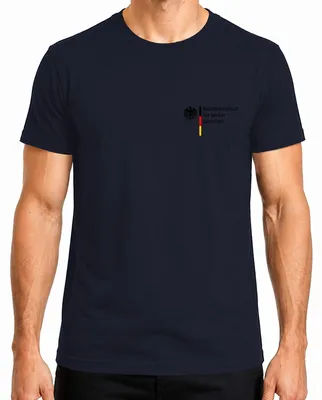 Productafbeelding van Bundesinstitut voor lekker bier, cadeau voor bierliefhebbers, heren T-shirt, marineblauw, maat M