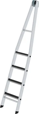 Produktbild von Günzburger Steigtechnik Stufen-Glasreinigerleiter Oberteil mit clip-step R13 4 Stufen - 012015
