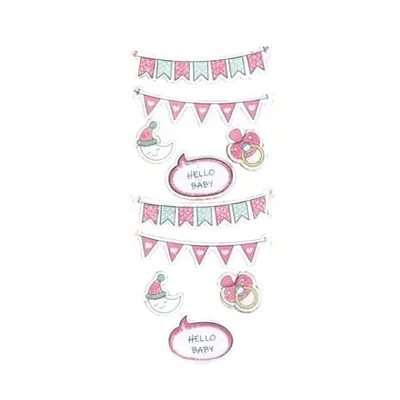 Produktbild von Rössler Sticker Hello Baby, Sonstige Sonstige
