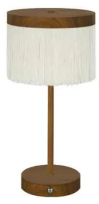 Produktbild von Light & Living - Tischlampe DINY - Braun - 17x17x35 cm
