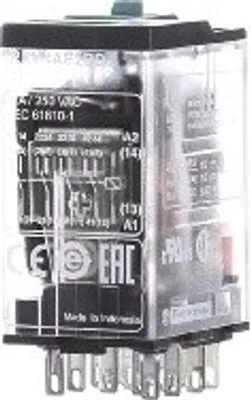 Produktbild von Schneider Electric RXM4AB2BD Leistungsrelais Schwarz