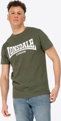 Immagine prodotto di T-shirt uomo regular fit FULWOOD Olive/White XXL Lonsdale