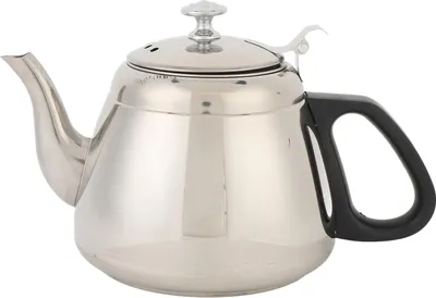 Zdjęcie produktu dla Czajnik ze stali nierdzewnej o dużej pojemności i wygodnym uchwycie z filtrem 1,2 l/1200 ml