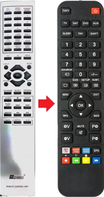 Produktbild von Fernbedienung geeignet für DUAL DVD-600 | DVD-800 | DVD-900