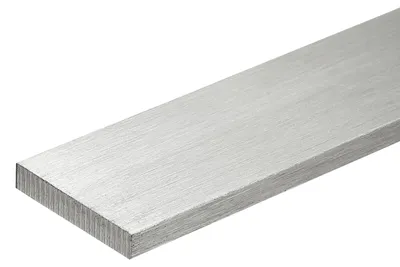 Edelstahlplatte 316L, 200x30x5 mm, gebürstet, 1 Stück