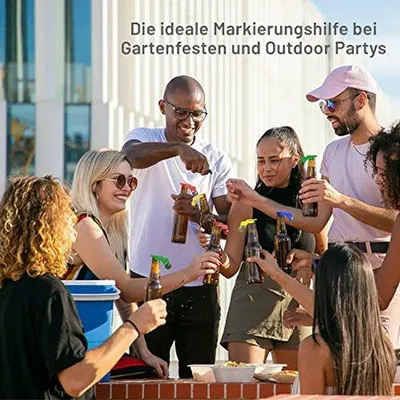 Produktbild von Automatischer Flaschenkorken mit Insektenschutz - Wiederverwendbar, verschiedene Farben