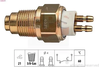 Produktbild von EPS Temperaturschalter Kühlmittelwarnlampe 1.840.071 für MAZDA 323 III Hatchback (BF)