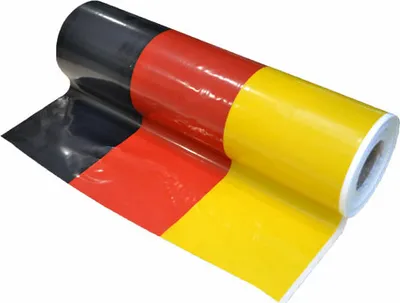 Produktbild von 1x Biertischdecke Tischtuch Deutschland Flagge perforiert auf Rolle 0,70 x 240m