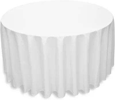 Produktbild von Tischdecken Rund (220 cm ø ) Polyester verschiedene Größen Party, Hochzeit, Gastronomie
