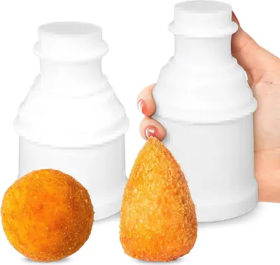 Image de Moule à onigiri 2 pièces Moule à viande pour boulettes de viande et croquettes de pommes de terre - Arancini Maker avec 80-160 g de contenu