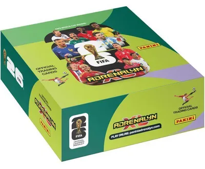 Image de Boîte de Pochettes PANINI Coupe du Monde FIFA 26TM TCG, 24 Pochettes, 192 Cartes, Adrenalyn XL