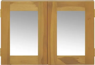 Obrázek produktu pro zrcadlová skříňka vidaXL 60x10x40 cm z masivního teakového dřeva