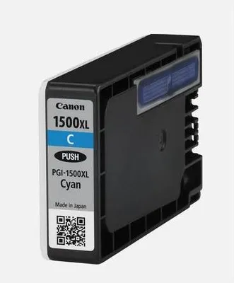 Immagine prodotto di Canon PGI-1500XL C cartuccia d'inchiostro Originale Resa elevata (XL) Ciano