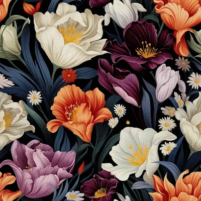 Produktbild von OUTDOOR DEKOSTOFFE OXFORD - Motiv Blumen I DX5522