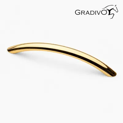 Produktbild von Möbelgriff Küchengriffe Schrankgriff Bügelgriff Schubladengriffe 626 Gold 128 mm