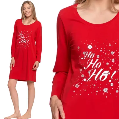 Immagine prodotto di Camicia Da Notte Weihnachten Damen Langarm Pigiama Regalo Moraj Xl