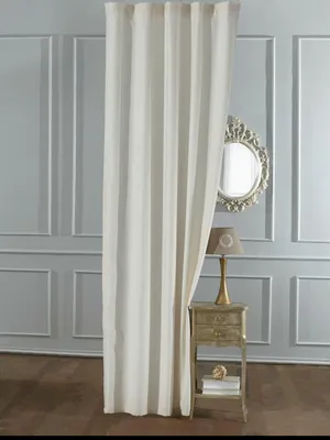 Produktbild von Gardinella - Vorhang ESTORINA CREME 130 cm x 175 cm – Helle Eleganz mit praktischem Komfort