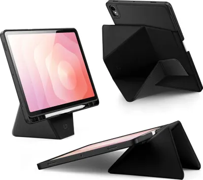 Produktbild von Schutzhülle mit Klappe für Galaxy Tab S11, Dux Ducis Vers, Schwarz
