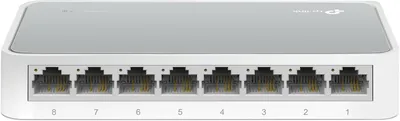 Produktbild von TP-Link TL-SF1008D 8-Port 10/100 Mbit/s Unmanaged Fast Ethernet Switch, Desktop-