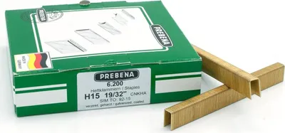 Produktbild von Prebena H15CNKHA Heftklammern verzinkt geharzt
