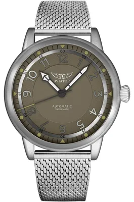 Zdjęcie produktu dla Zegarek  Aviator V.3.31.0.227.5 srebrny