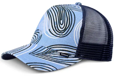 Produktbild von DJINNS Trucker Cap HFT Doubplepaint sky/blue