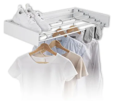 Produktbild von EASYmaxx Wandwäschetrockner 400 | Wandtrockner – platzsparend & ausziehbar | 80