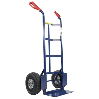 Produktbild von HBH® Sackkarre 200kg TK200LU01 mit Luftreifen – Stahlrohrrahmen, kugelgelagert, Sicherheitsgriffe, ideal für Haus, Garten & Werkstatt