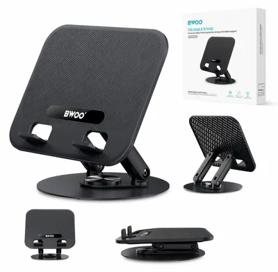 Produktbild von BWOO ZJ-131 Laptopständer Faltbar bis 14" Schwarz