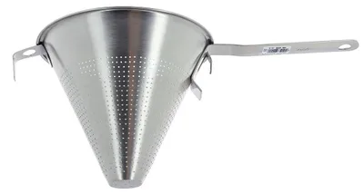 Productafbeelding van De Buyer roestvrijstalen zeef - Professionele chinoise van 26 cm voor sauzen en soepen