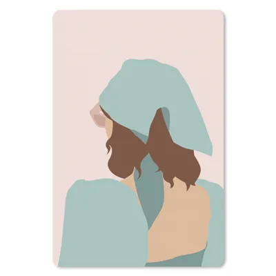 Produktbild von MuchoWow® Mauspad Mousepad Sommer - Frauen - Kleidung 18x27 cm - Mousepads - Maus Mat - Pad - Mausunterlage