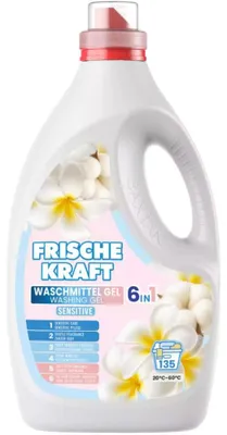Produktbild von Frische Kraft 6 in 1 Waschgel SENSITIVE 4,05 L