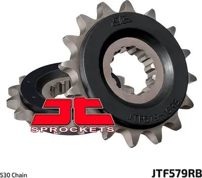 Produktbild von JTSPROCKETS Kettenritzel JTF579.17RB Vorne Chromstahl