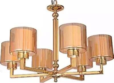 Produktbild von Kronleuchter Stil Moderne Wohnzimmer Lampe schön Gold  Schlafzimmer