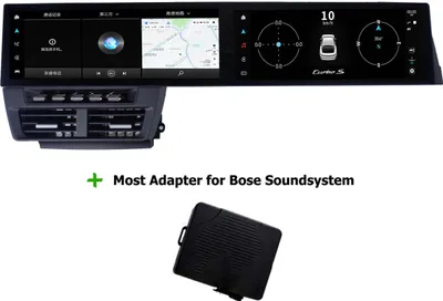 Produktbild von Für Porsche 718 911 BOSE PCM 3.1 12+12" Touchscreen Android Navi GPS CarPlay