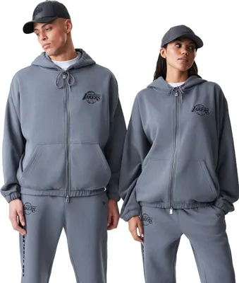 Produktbild von New Era Nba Linear Oversize Zt La Lakers Kapuzenpullover Grau M Herren Grau M